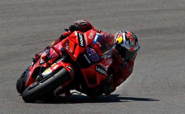 Jack Miller, durante la carrera de MotoGP. /Pierre-Philippe Marcou (Afp)