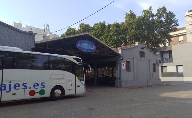 Estación de autobuses de Xàtiva donde algunas de las líneas tendrán parada. /B.G.