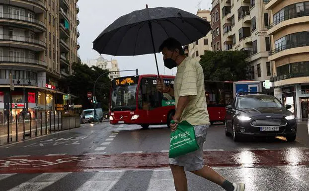 Rains in Valencia.