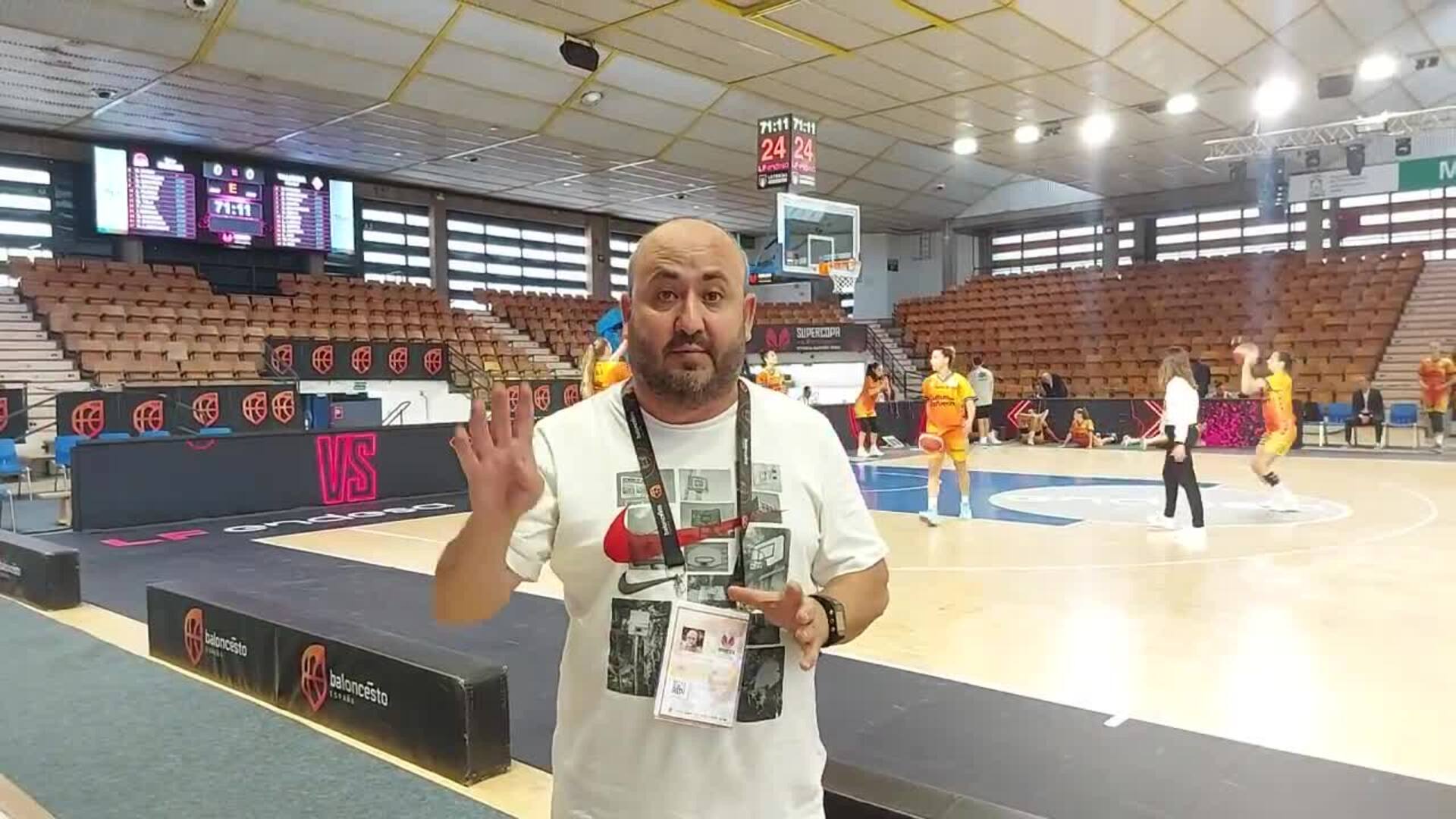 Supercopa femenina de baloncesto El comentario de Juan Carlos Villena