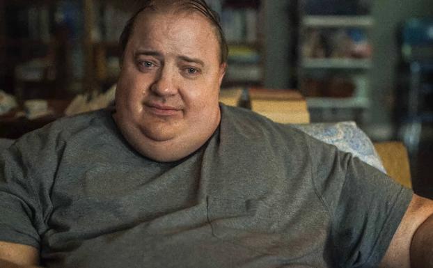 Brendan Fraser in 'The Whale'./