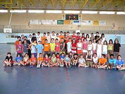 Los niños participantes en el Multiesport d'Estiu de Benissa./